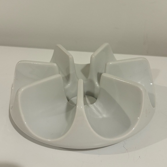 German Arzberg mid century white porcelain teapot warmer candle holder ceramic - Picture 3 of 11